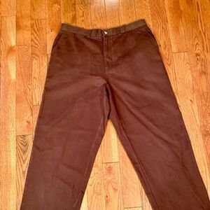 BROWN COVINGTON JEANS 38x32 100% COTTON NWT